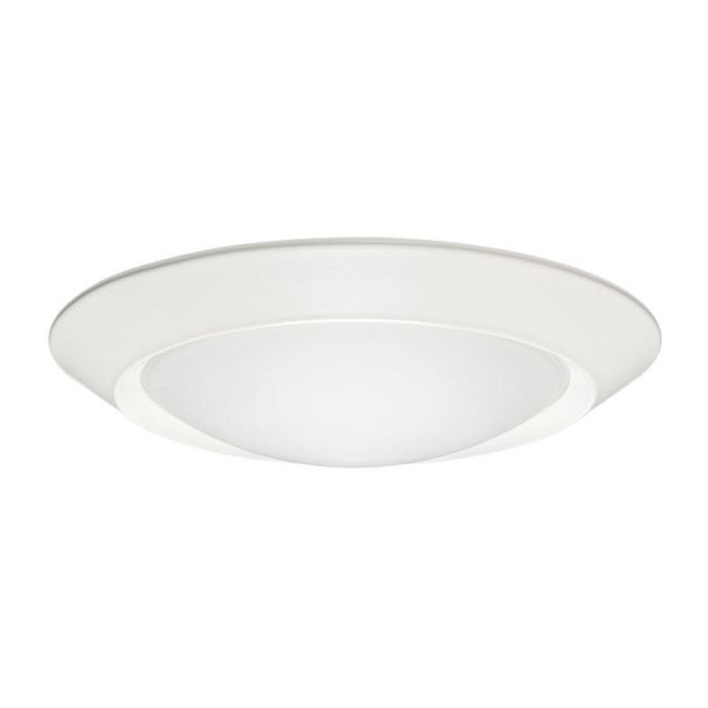 6101 Series 6 Inch Beveled Dome Lens Shower Trim by Juno Lighting 6101WH