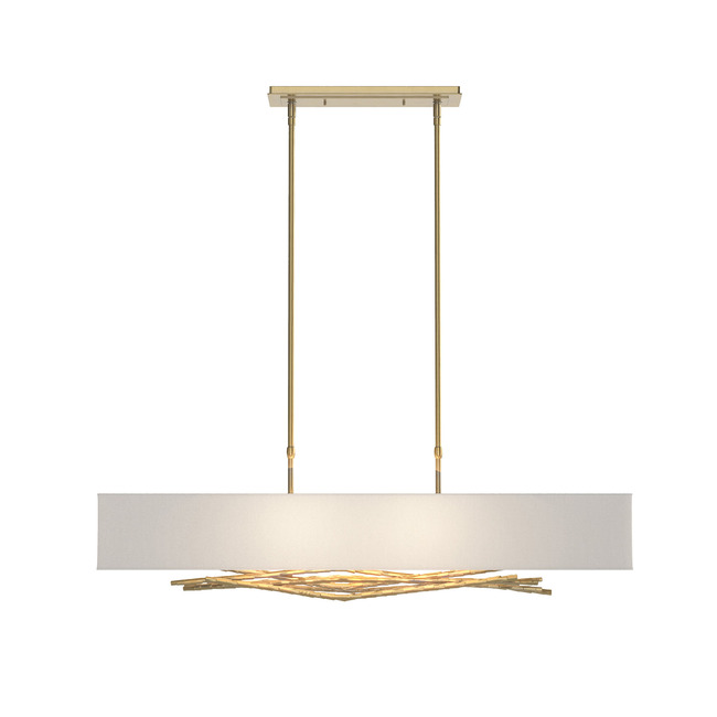 Brindille Rectangle Pendant by Hubbardton Forge