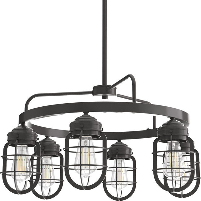Starklake Chandelier by Hunter Fan