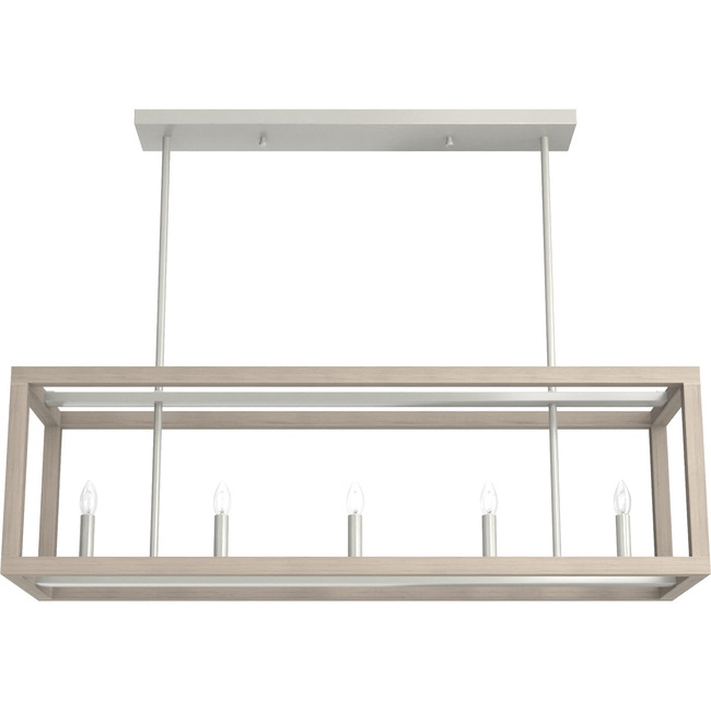 Squire Manor Linear Chandelier by Hunter Fan