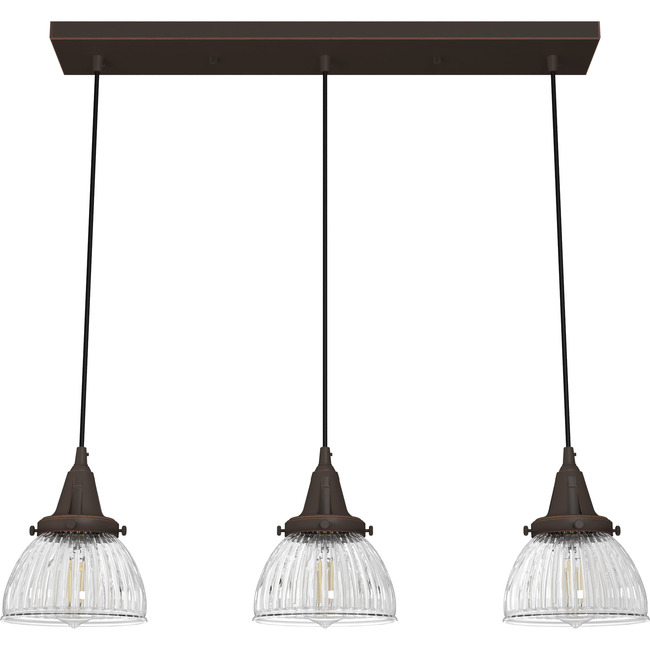 Cypress Grove 3 Light Linear Pendant by Hunter Fan