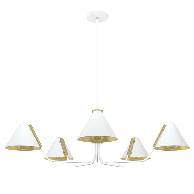 Grove Isle Chandelier by Hunter Fan
