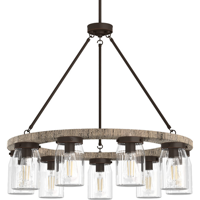 Devon Park Chandelier by Hunter Fan