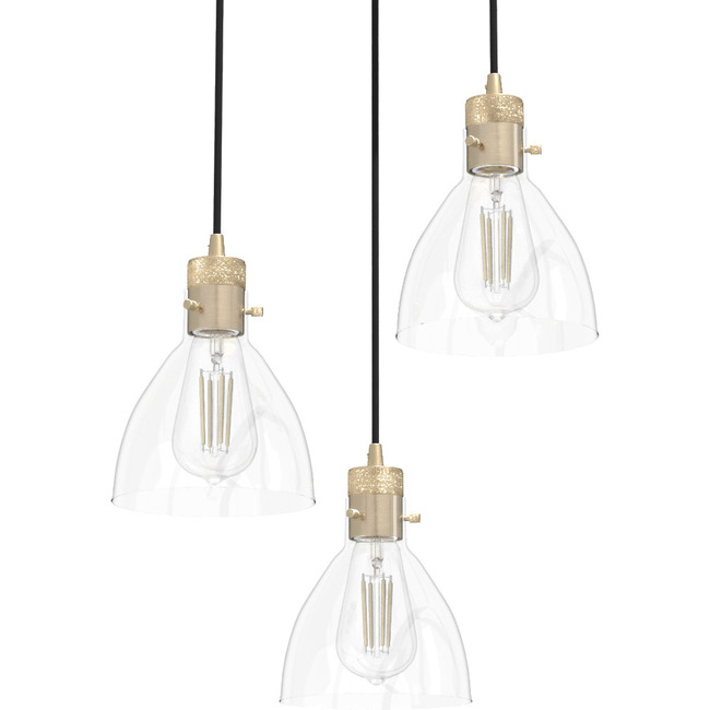 Van Nuys 3 Light Round Pendant by Hunter Fan
