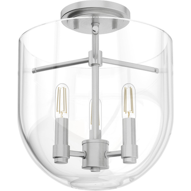 Sacha Semi Flush Ceiling Light by Hunter Fan