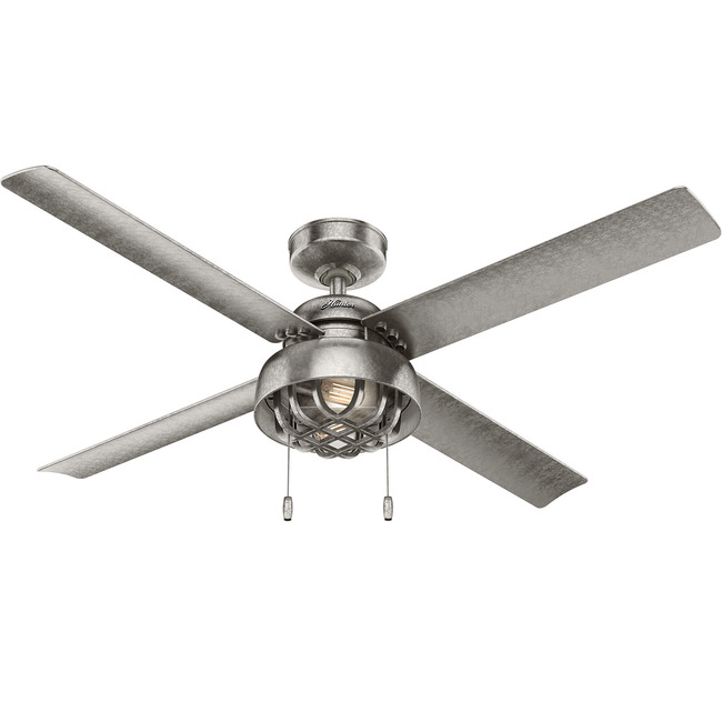 Spring Mill Outdoor Ceiling Fan with Light by Hunter Fan