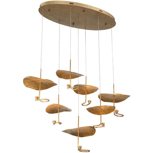 Lagatto Oval Chandelier by Eurofase