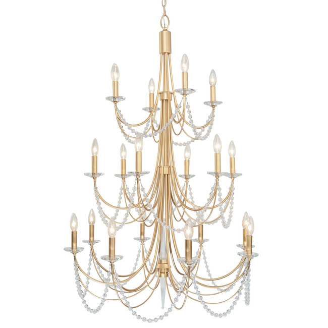 Brentwood Tiered Chandelier by Varaluz