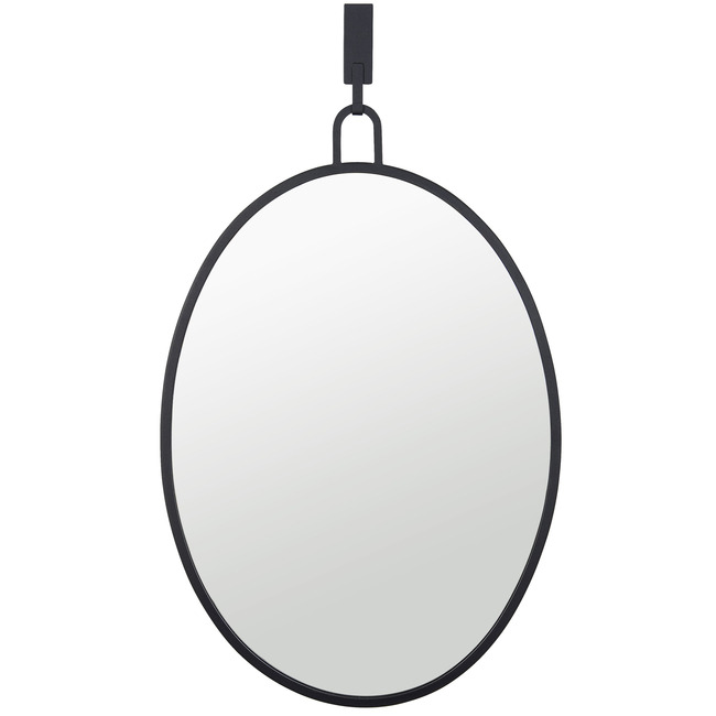 Stopwatch Oval Mirror by Varaluz