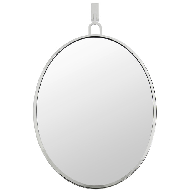 Stopwatch Oval Mirror by Varaluz