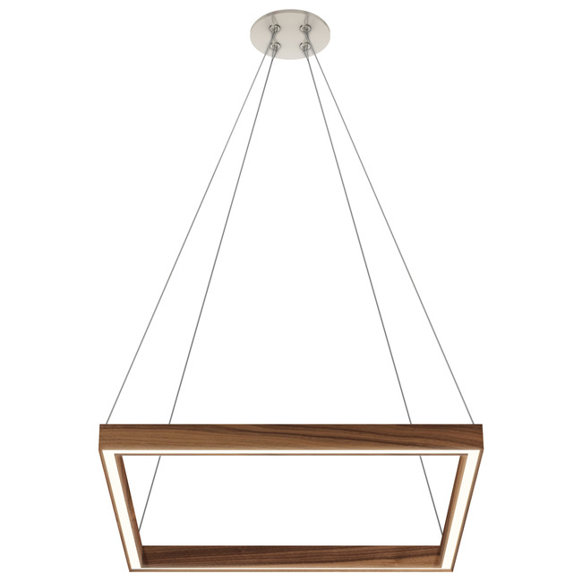 MIYO Glide Square Up/Down Suspension with Center Feed by PureEdge Lighting