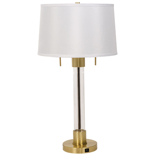 Caspian Table Lamp with USB port by House Of Troy