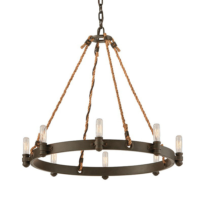 Pike Place Round Chandelier by Troy Lighting