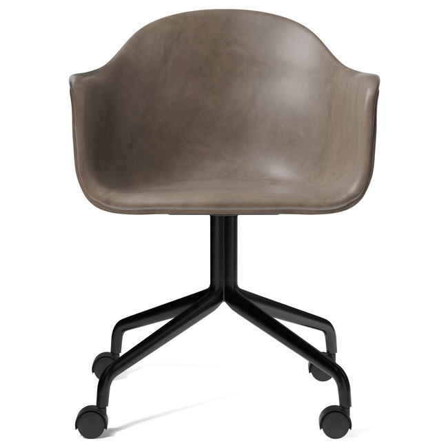 Harbour Upholstered Armchair with Casters by Audo Copenhagen