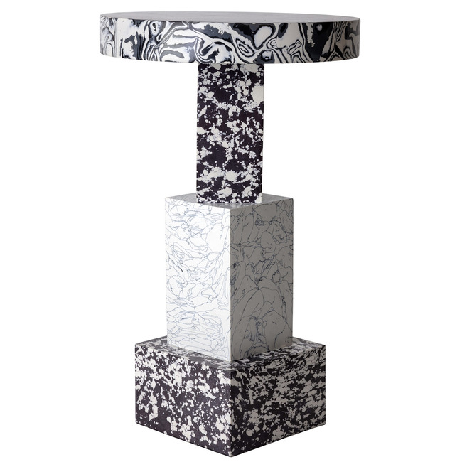 Swirl Tall Side Table by Tom Dixon