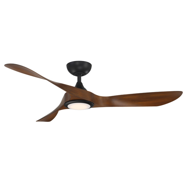 Swirl Smart Ceiling Fan with Light by WAC Lighting