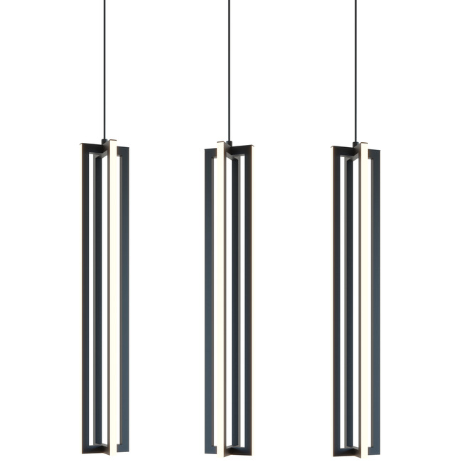 Cass Linear Multi Light Pendant by AFX
