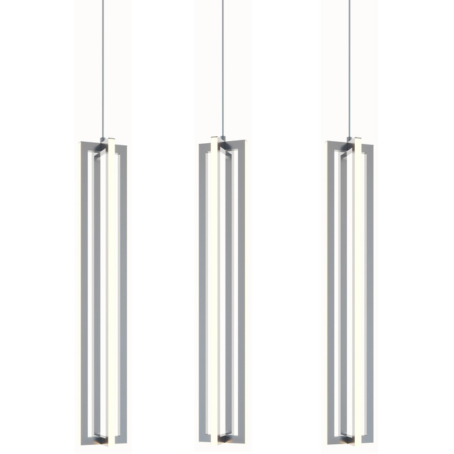 Cass Linear Multi Light Pendant by AFX