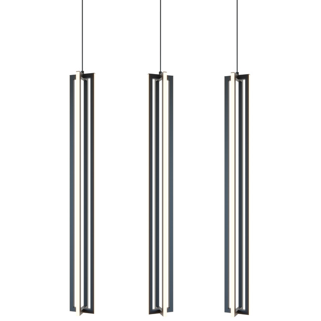 Cass Linear Multi Light Pendant by AFX
