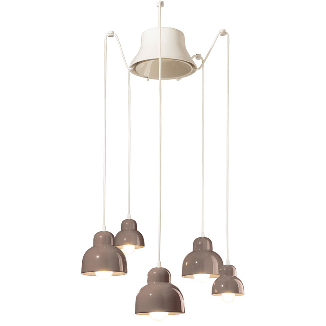 Berimbau Multi Light Pendant by Ferroluce