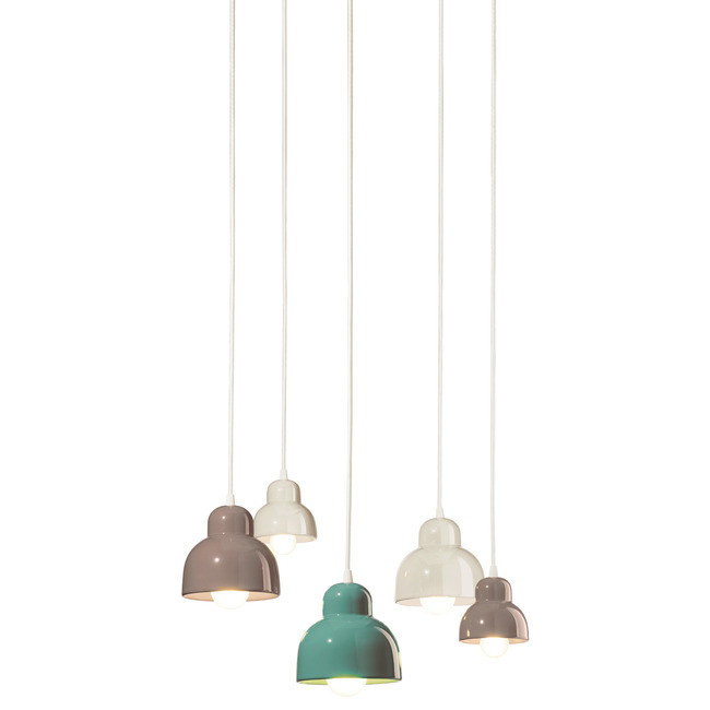 Berimbau Multi Light Pendant by Ferroluce