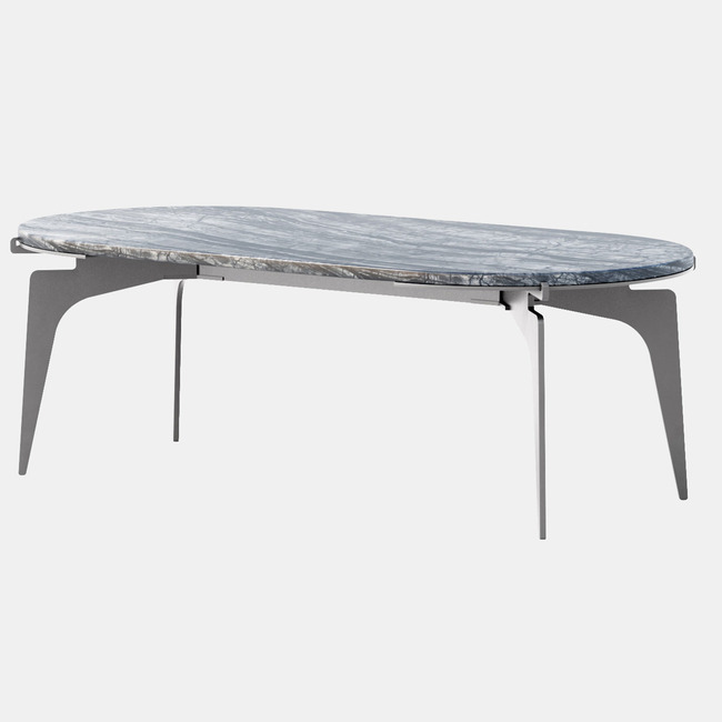 Prong Racetrack Coffee Table by Gabriel Scott