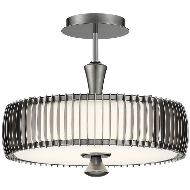 Night Moves Semi Flush Ceiling Light by George Kovacs