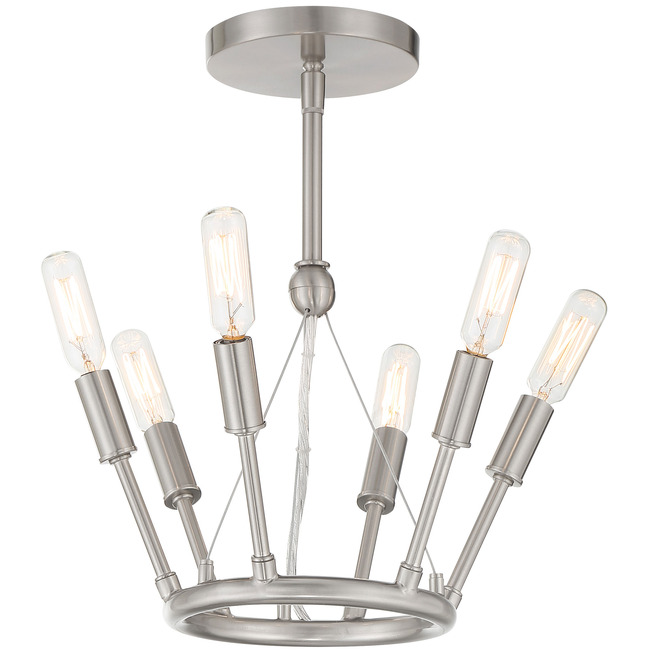 Royalty Semi Flush Ceiling Light by George Kovacs