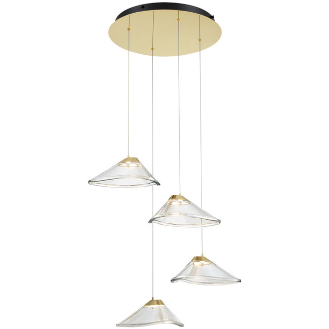 Sneer Multi Light Pendant by George Kovacs