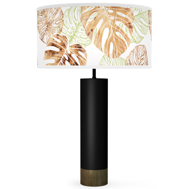Monstera Leaf Thad Table Lamp by Jef Designs