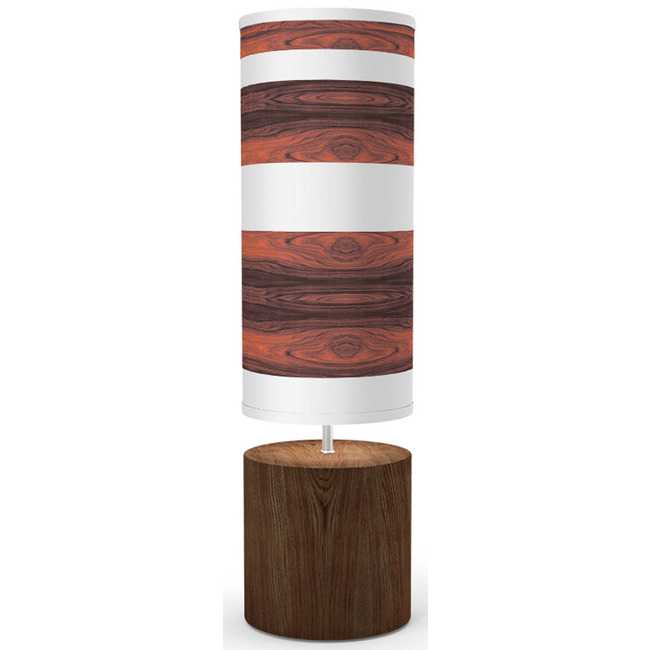 Band Column Table Lamp  by Jef Designs