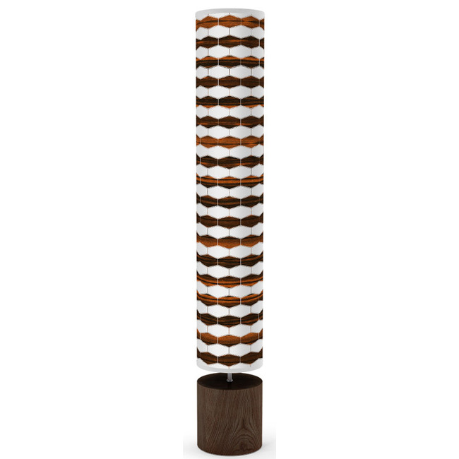 Weave Column Floor Lamp by Jef Designs