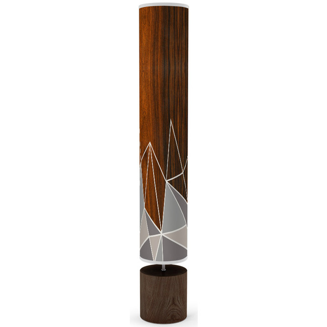 Facet Column Floor Lamp  by Jef Designs