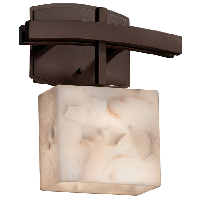 Alabaster Rocks Archway Wall Sconce by Justice Design