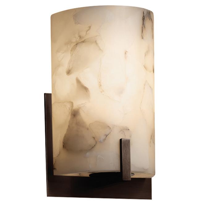 Alabaster Rocks Century Wall Sconce by Justice Design
