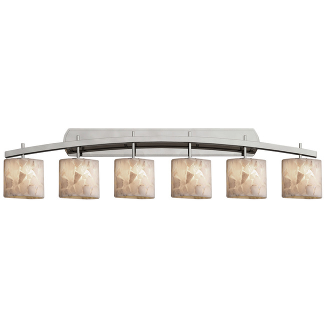 Alabaster Rocks Archway 6LT Bathroom Vanity Light by Justice Design
