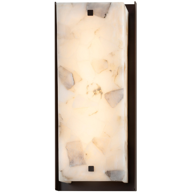 Alabaster Rocks Carmel Outdoor Wall Sconce by Justice Design