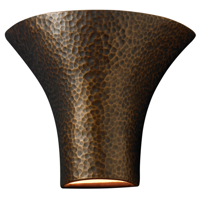 Ambiance Round Flared Wall Sconce by Justice Design