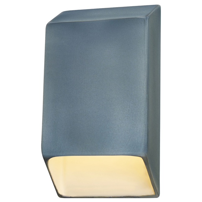 Ambiance Tapered Rect Outdoor Wall Sconce by Justice Design