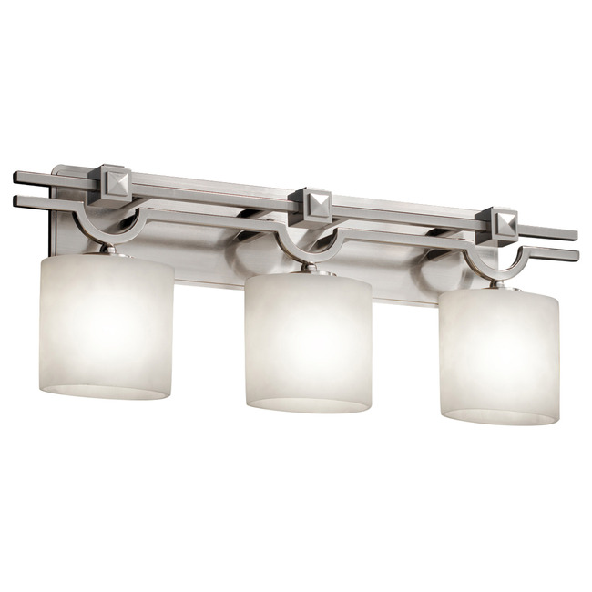 Clouds Argyle Oval  Bathroom Vanity Light by Justice Design