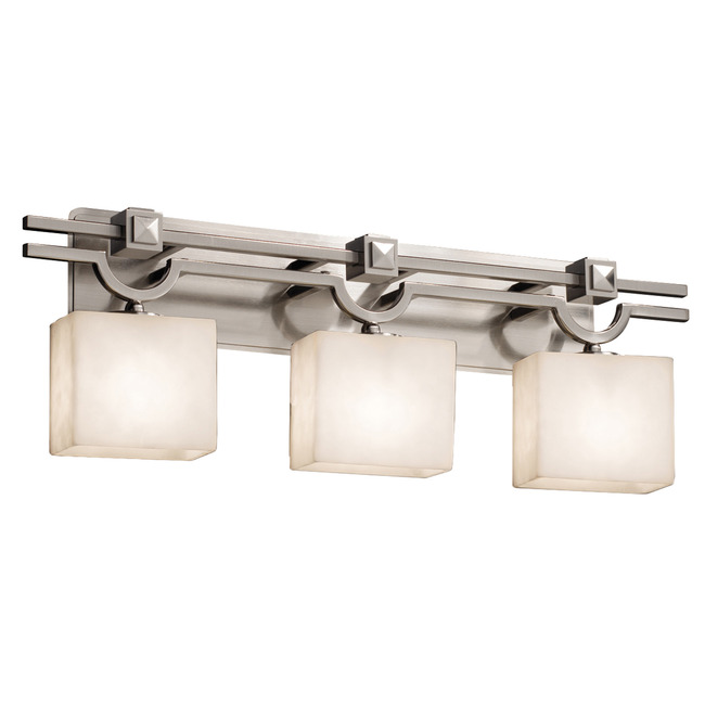 Clouds Argyle Rect Bathroom Vanity Light by Justice Design