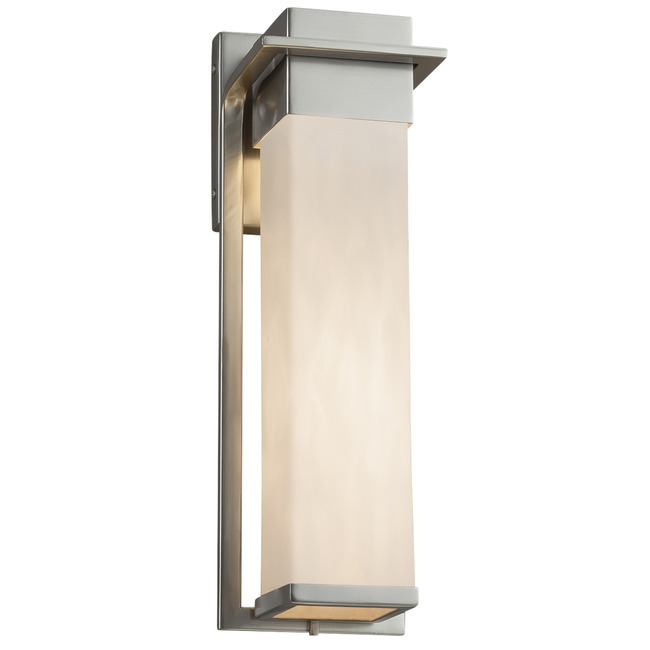 Clouds Pacific Tall Outdoor Wall Sconce by Justice Design