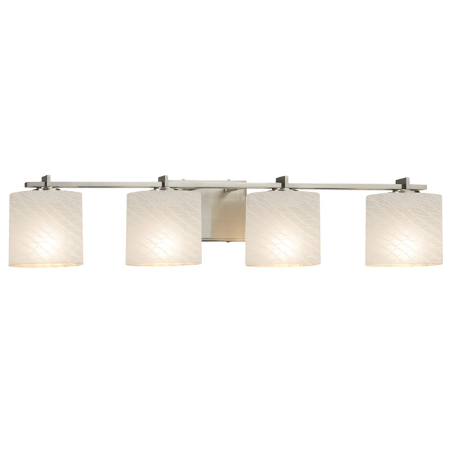 Fusion Era Oval 4LT Bathroom Vanity Light by Justice Design