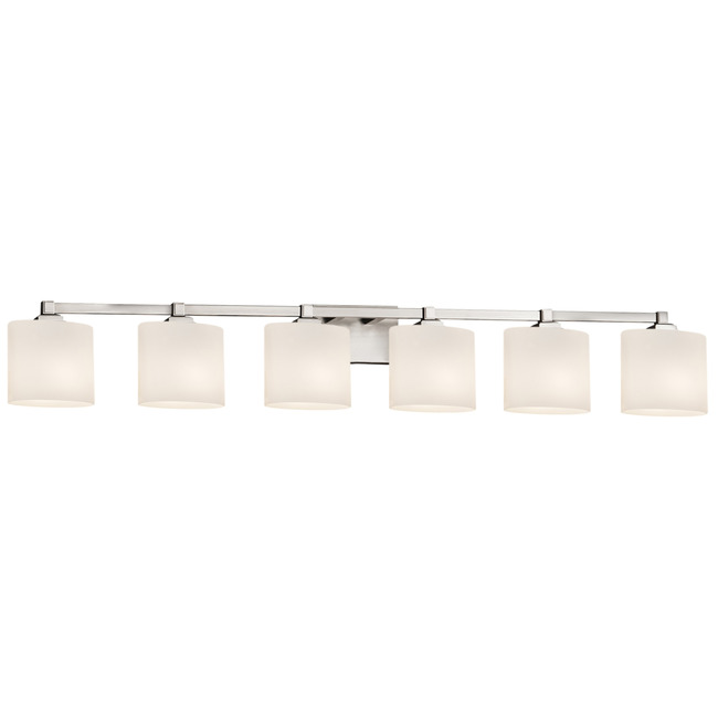 Fusion Regency Oval Bathroom Vanity Light by Justice Design