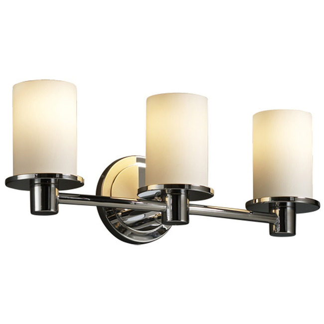 Fusion Rondo 3LT Bathroom Vanity Light by Justice Design