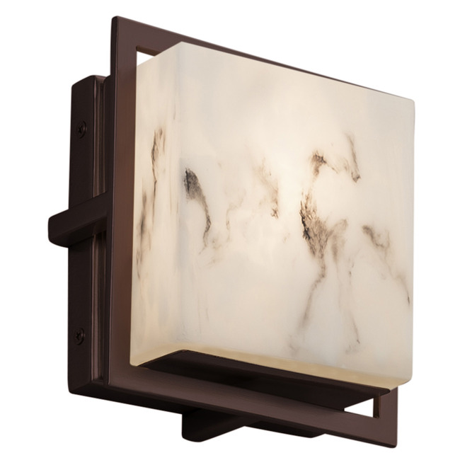 LumenAria Avalon Square Outdoor Wall Sconce by Justice Design