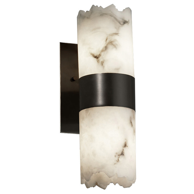 LumenAria Dakota Cylinder Wall Sconce by Justice Design