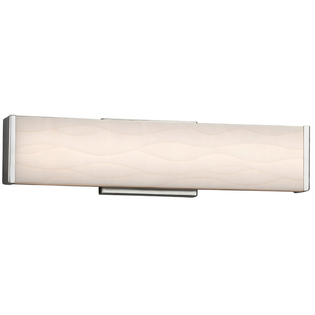 Porcelina Bathroom Vanity Light by Justice Design