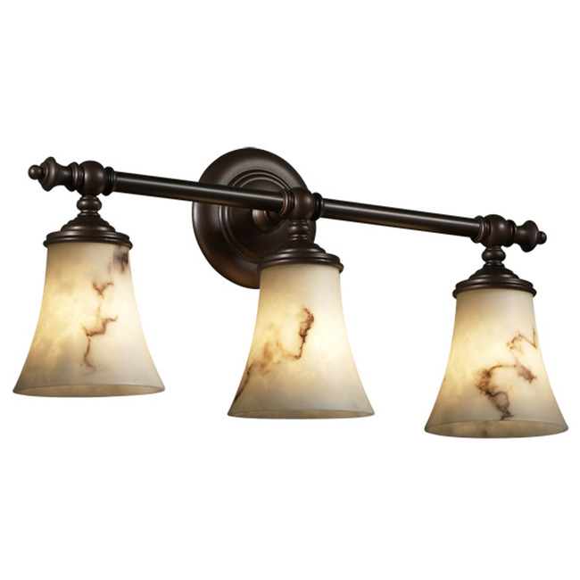 LumenAria Tradition Bathroom Vanity Light by Justice Design