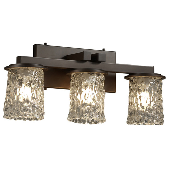 Veneto Luce Dakota 3LT Bathroom Vanity Light by Justice Design